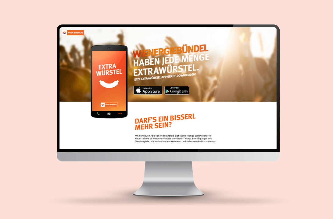 Extrawürstel App / Wien Energie-Vorteilswelt App by Wien Energie
