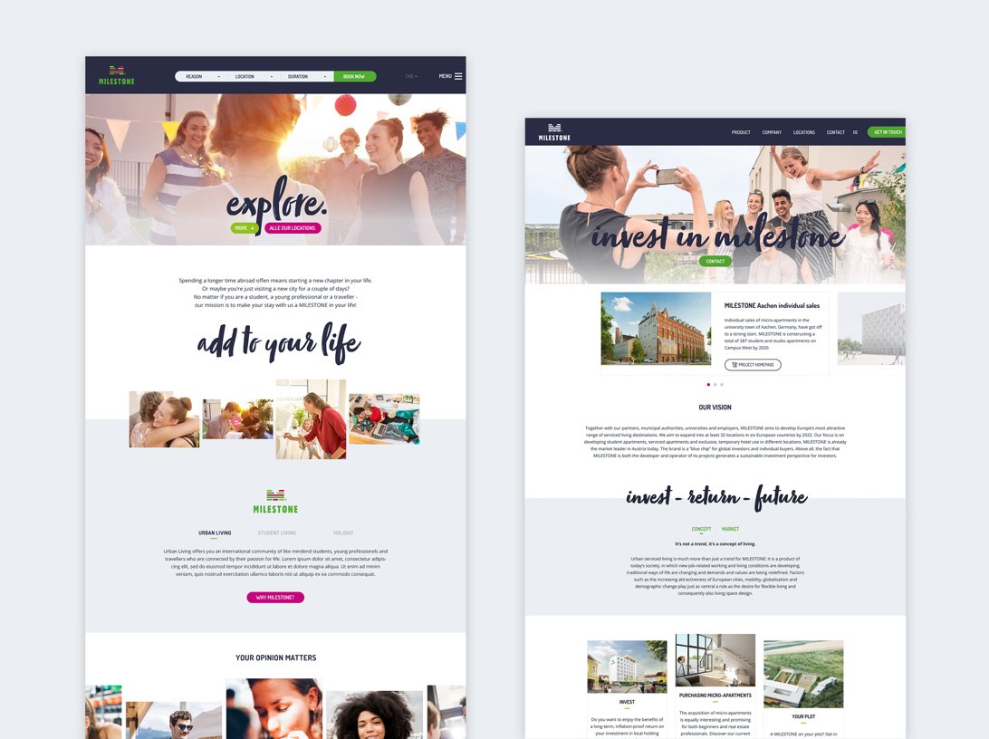 MILESTONE Web Relaunch