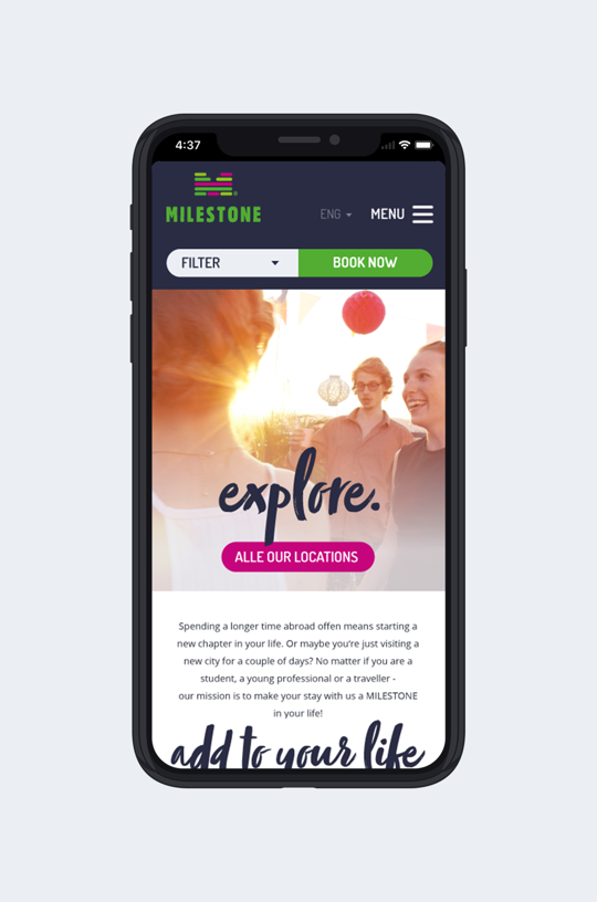 MILESTONE Web Relaunch