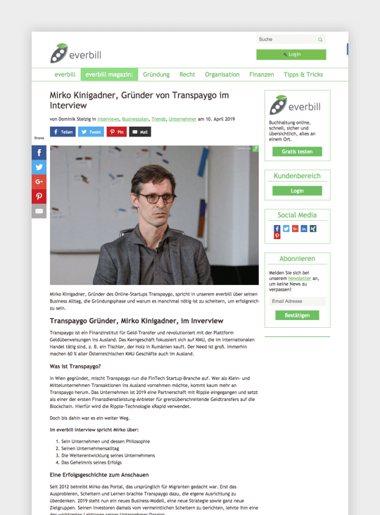 everbill SEO Magazin