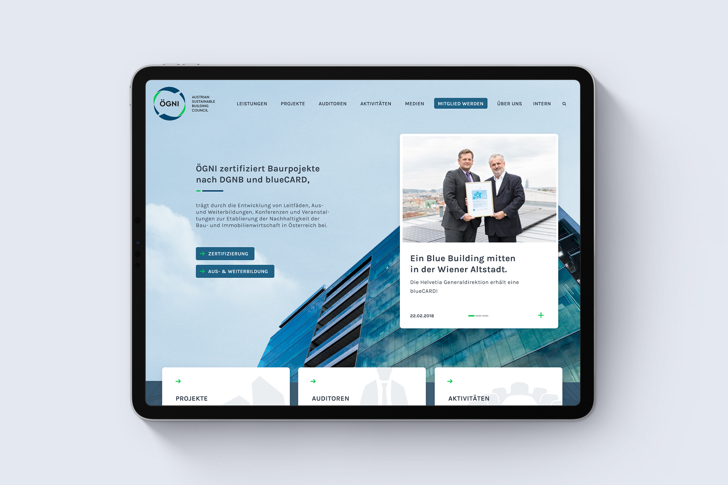 ÖGNI Website Relaunch